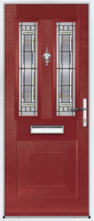 Red Crayford Door