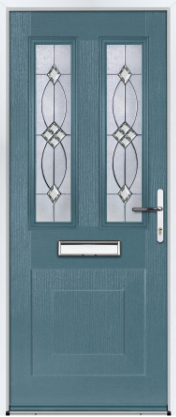 Dark Green Crayford Door