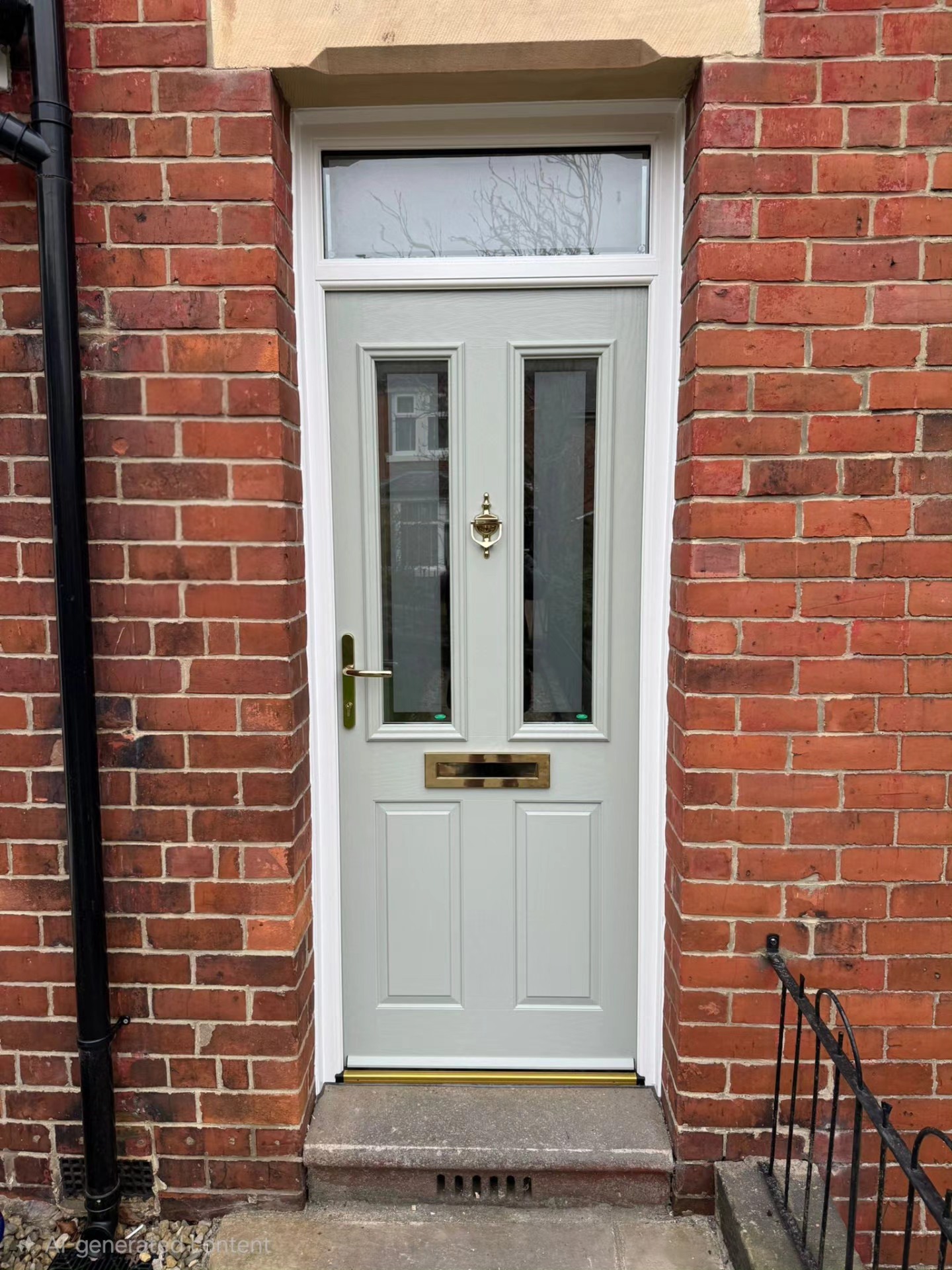 Composite front door