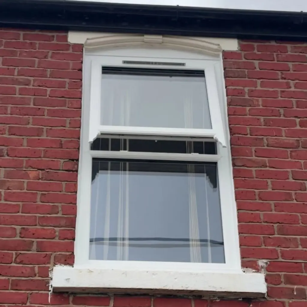 Single casement window