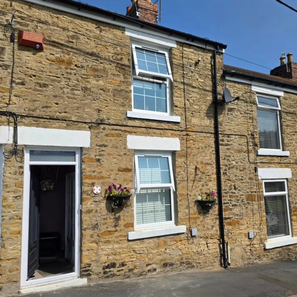 Top hung casement windows